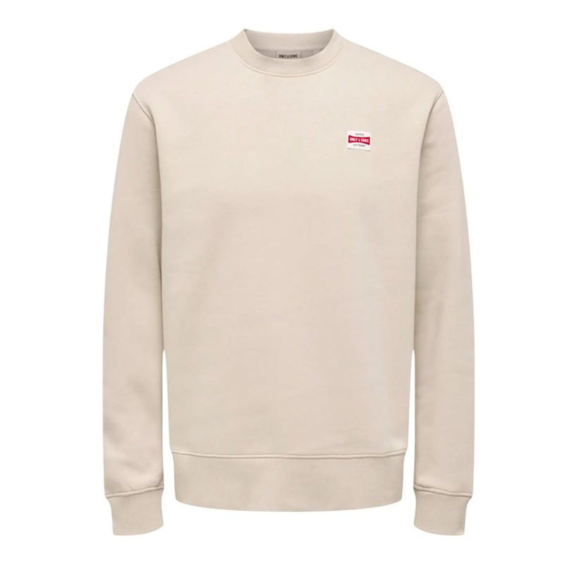 Sweaters uden Hætte til Mænd Only & Sons Onsdawson Reg Crew Vd Hvid