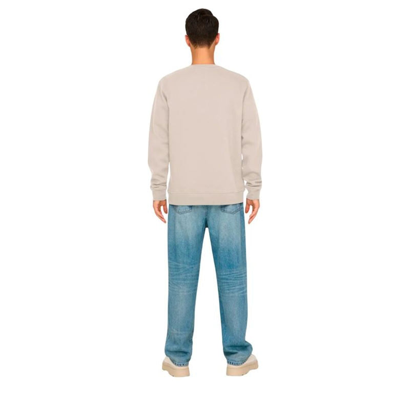 Sweaters uden Hætte til Mænd Only & Sons Onsdawson Reg Crew Vd Hvid