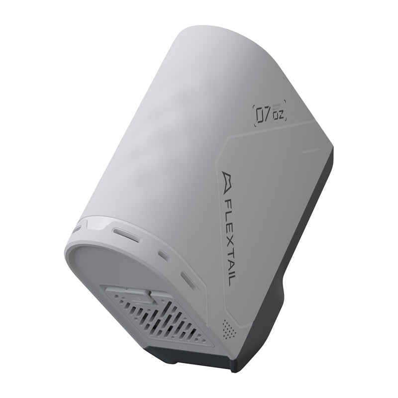Flextail Tiny Shower bærbar bruser med pumpe (hvid)