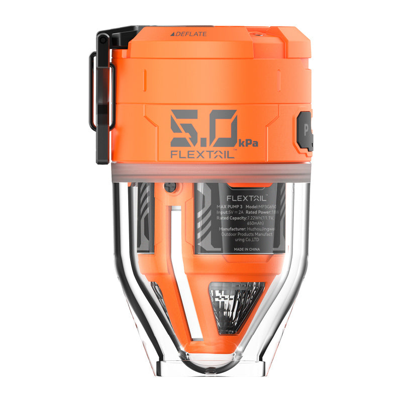 Flextail Max Pump 3 bærbar pumpe (orange)