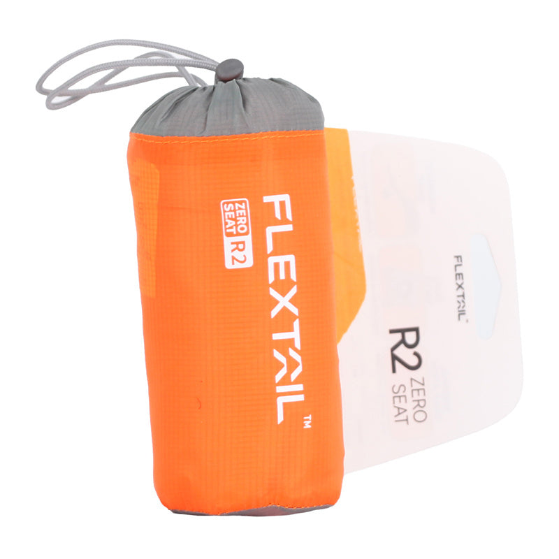 Flextail Zero Seat R02 oppusteligt siddeunderlag (orange)