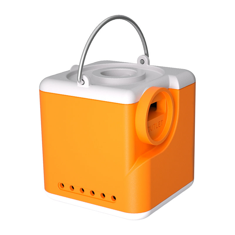 Flextail Nano Pump 5C1 bærbar pumpe (orange)