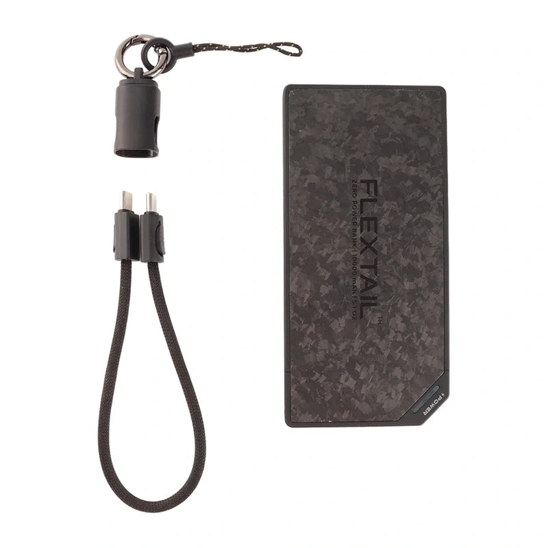 Flextail Zero Power powerbank 10.000 mAh (sort)