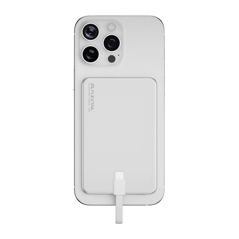 Flextail Zero Power Metal 5000mAh powerbank (sølv)