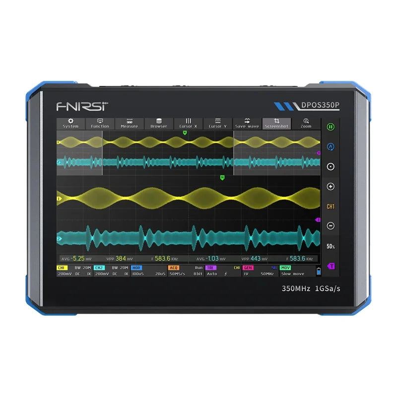 FNIRSI DPOS350P 4-i-1 digitalt oscilloskop