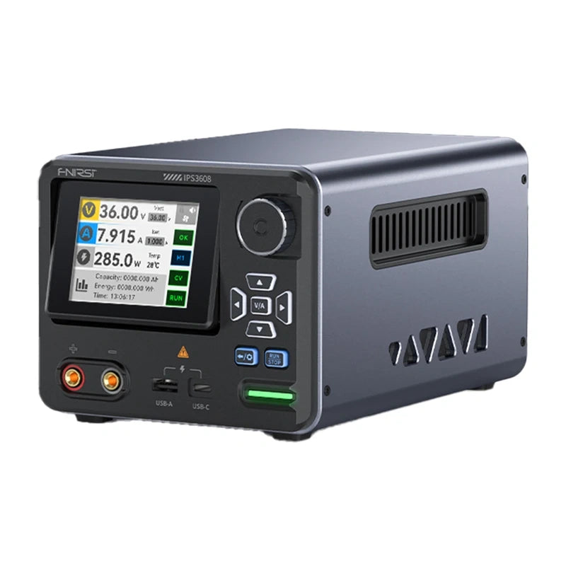 FNIRSI IPS3608 intelligent digital AC-DC-strømforsyning