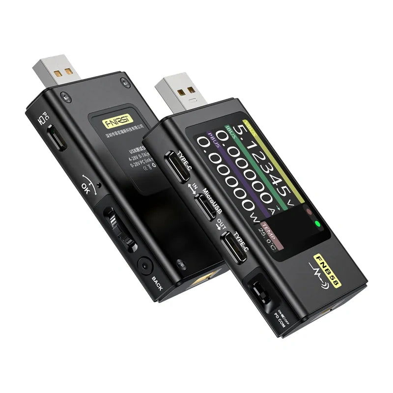 FNIRSI FNB58 USB-tester (sort)
