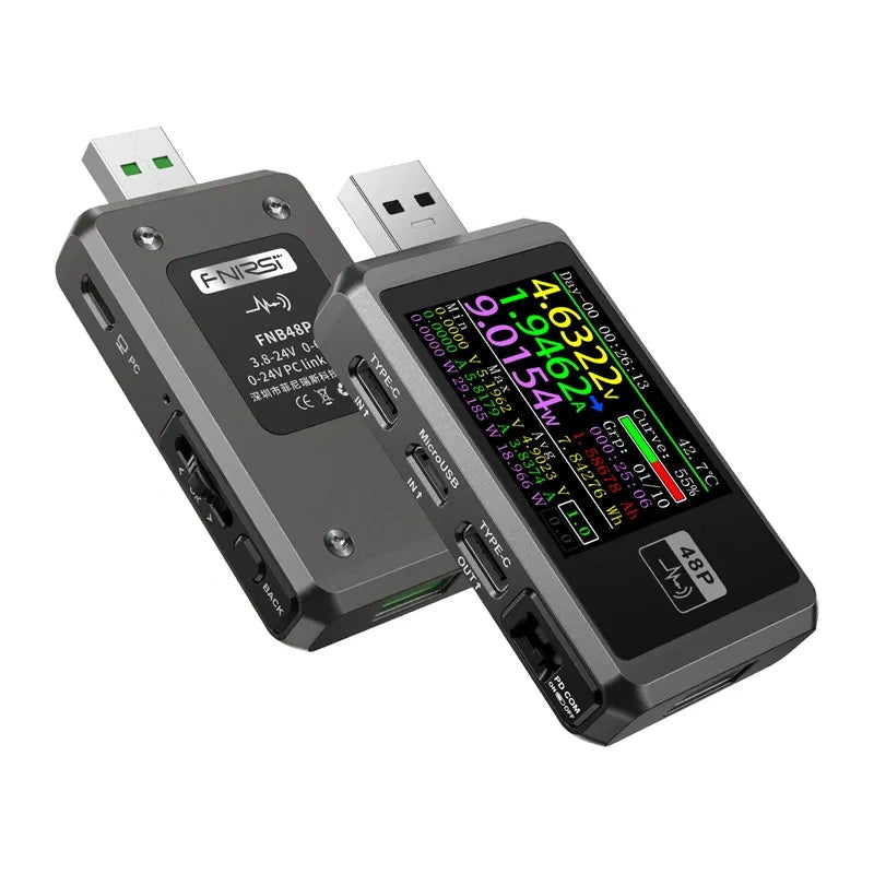 FNIRSI FNB48P USB-tester (sort)