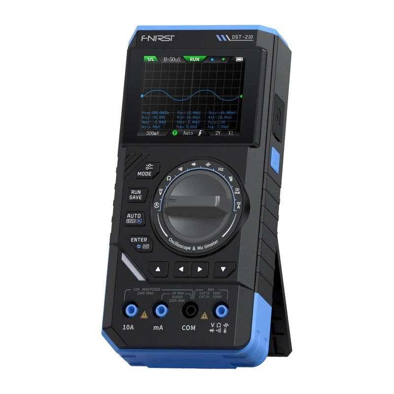 FNIRSI DST-210 SigGen 3-i-1 håndholdt digitalt multimeter med oscilloskop
