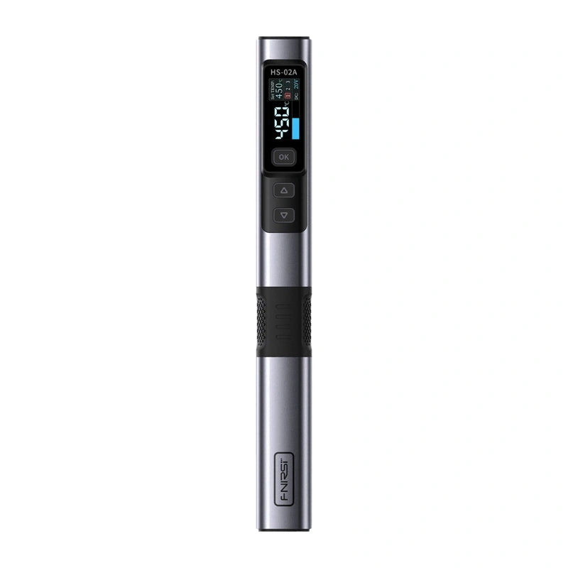 FNIRSI HS-02A MAX 100W smart loddekolbe med værktøjskasse