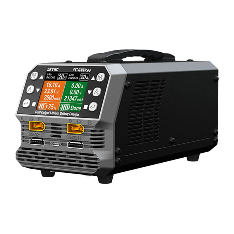 SkyRC PC1080neo tokanals lader til lithiumbatterier