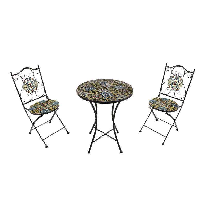 AXI Amélie Bistrosæt Mosaik - Yellow Breeze