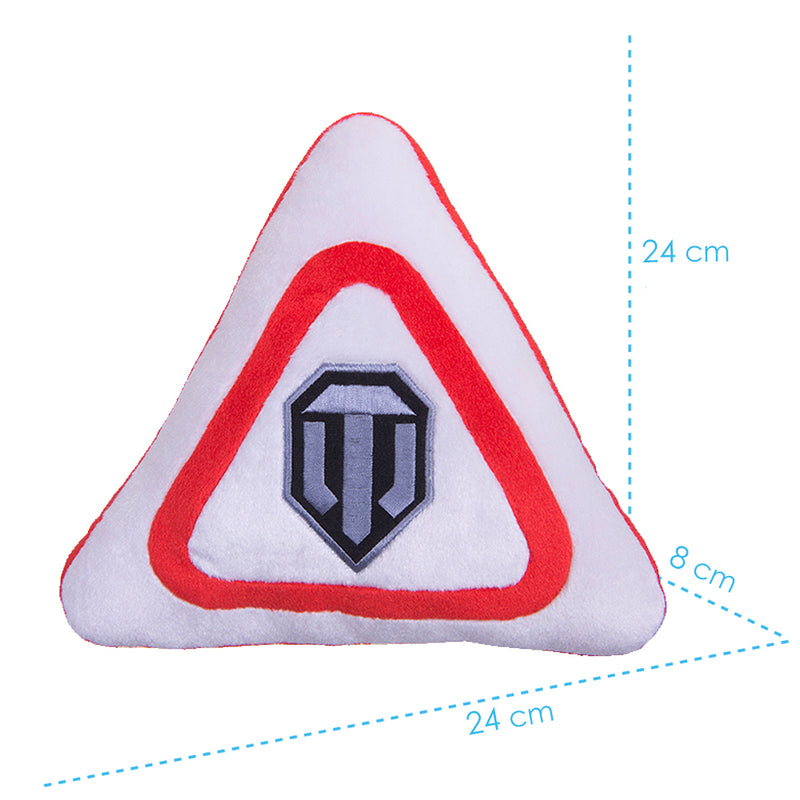Bilpude World of Tanks, 24 cm hvid