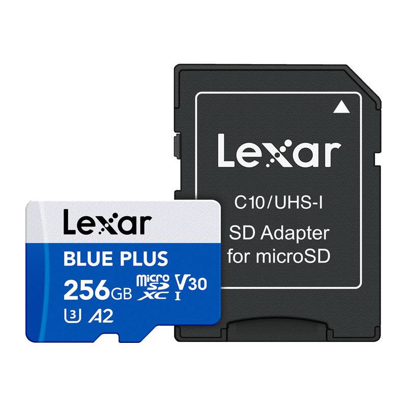 Lexar microSDXC-hukommelseskort, 256GB (SD3.0)