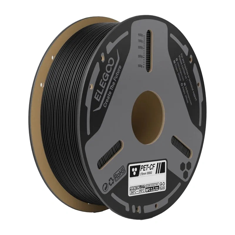 ELEGOO PETG-CF-filament (sort) 1KG