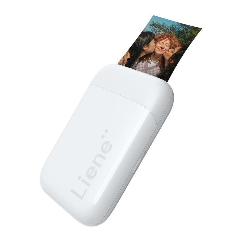Liene Pearl bærbar fotoprinter 2x3" (hvid)