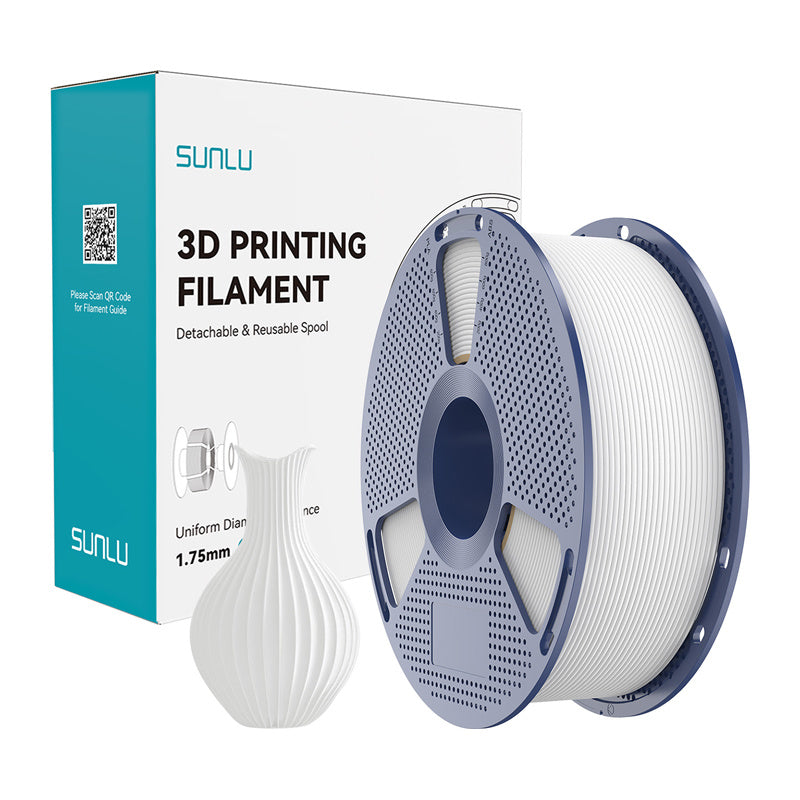 Sunlu PLA Classic filament (hvid) 1.75mm 1KG