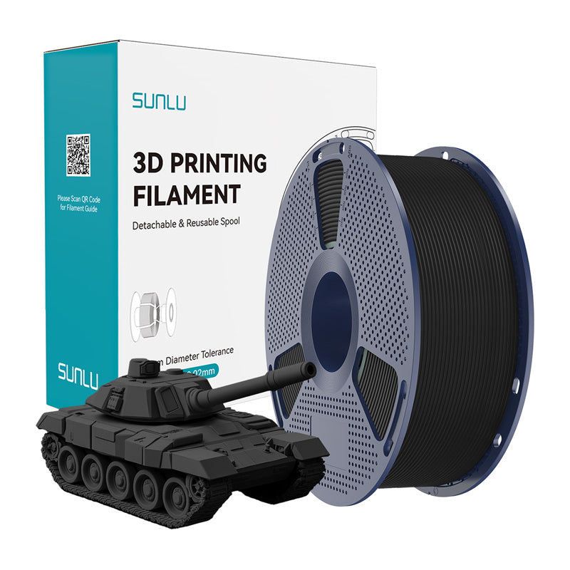Sunlu PLA+ High-Speed filament (sort)