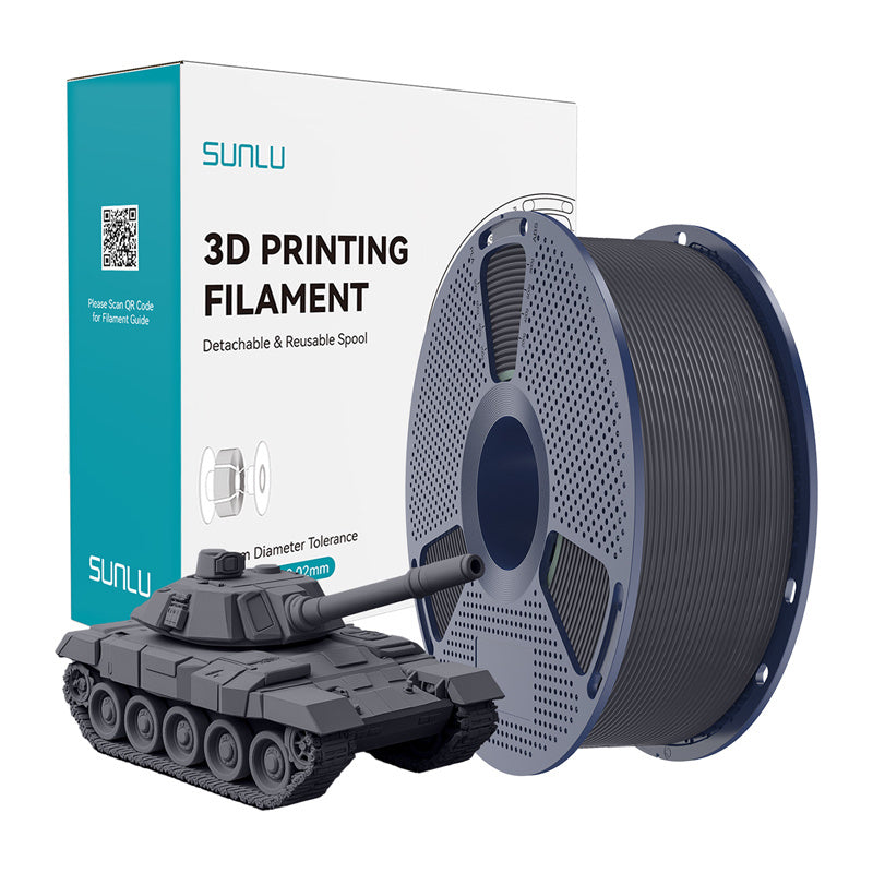 Sunlu PLA+ High-Speed filament (grå)