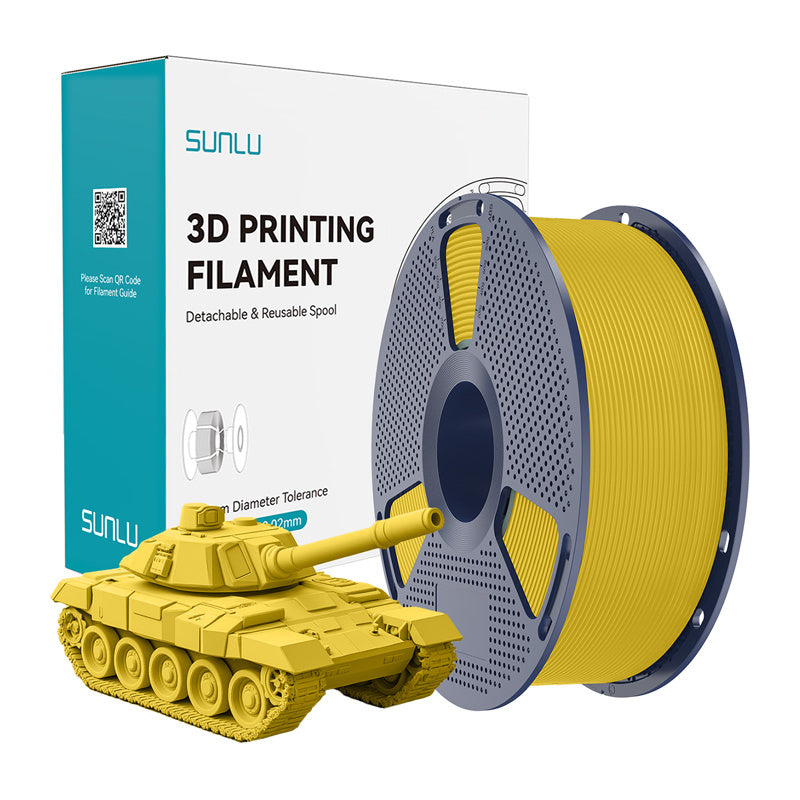 Sunlu PLA+ High-Speed filament (gul)