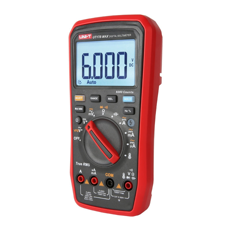 Uni-T UT17B MAX True RMS digitalt multimeter