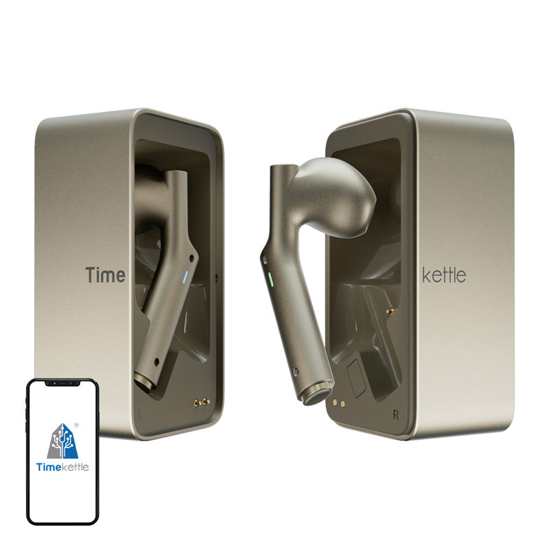 TIMEKETTLE W4 oversættelsesøretelefoner (guld)