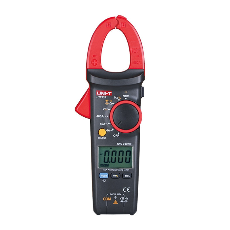 Uni-T UT213A 400A digitalt tangamperemeter, 2. generation