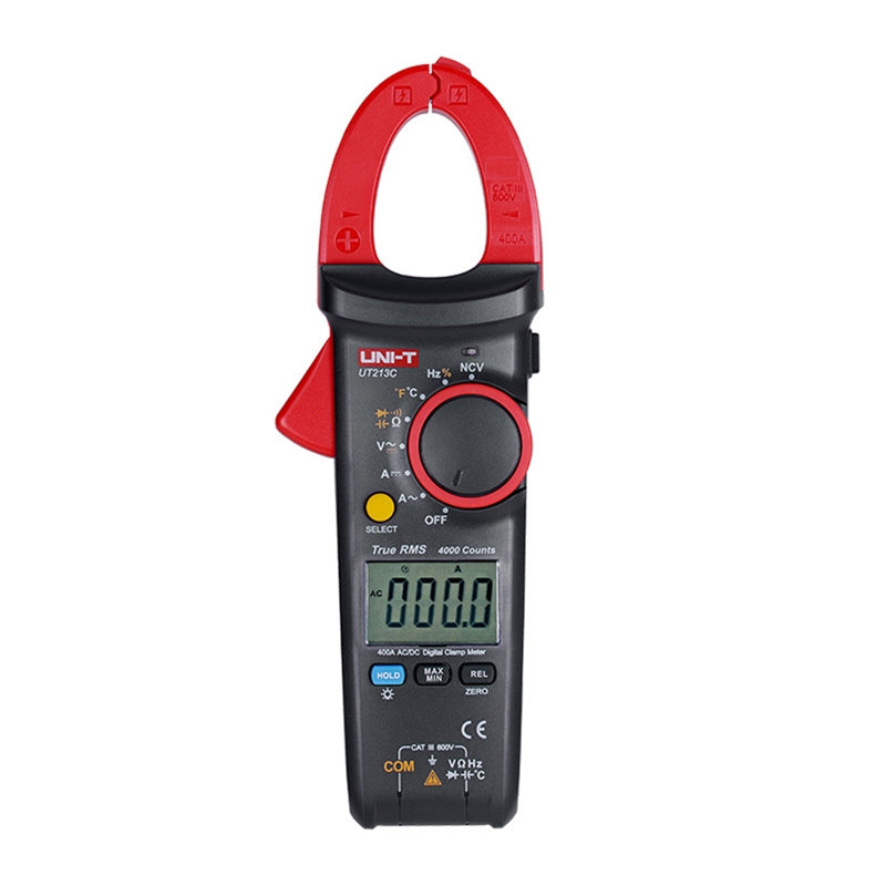 Uni-T UT213C 400A digitalt tangamperemeter, 4. generation