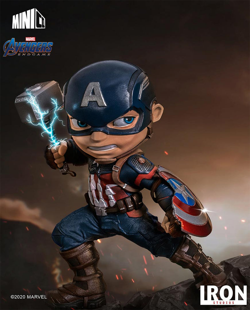 Iron Studios & MiniCo Avengers: Endgame - Captain America figur