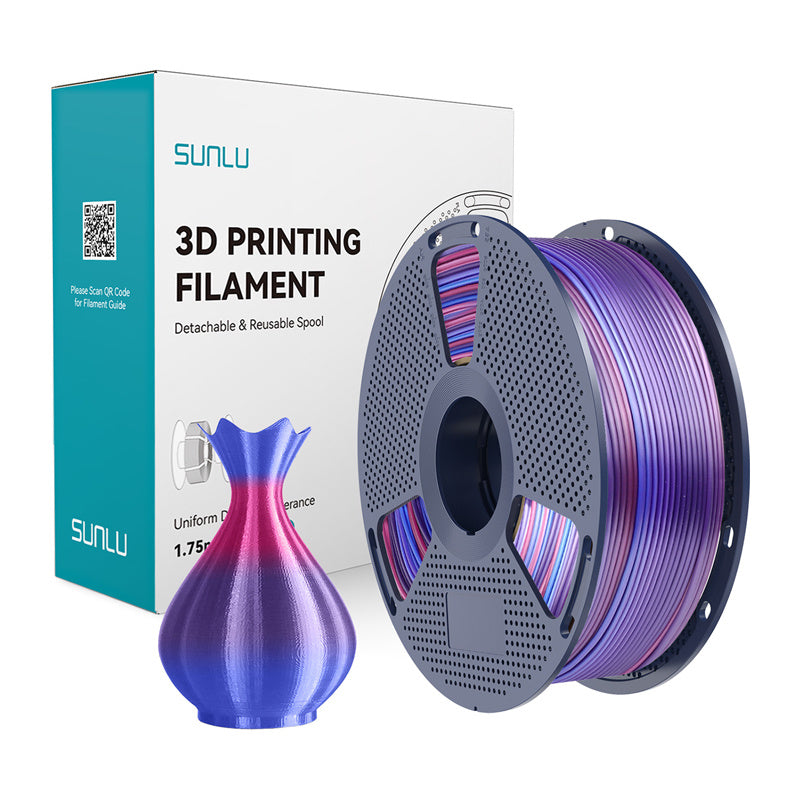 Sunlu PLA+ Silk filament (regnbue 02)