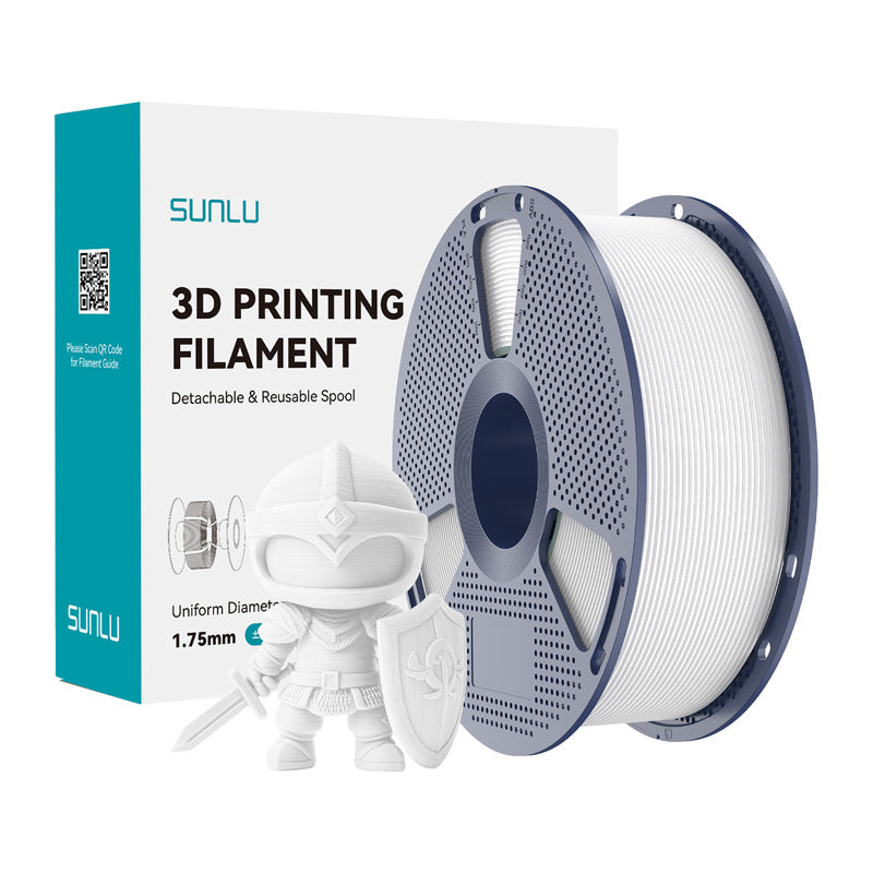 Sunlu PLA+ filament (hvid)