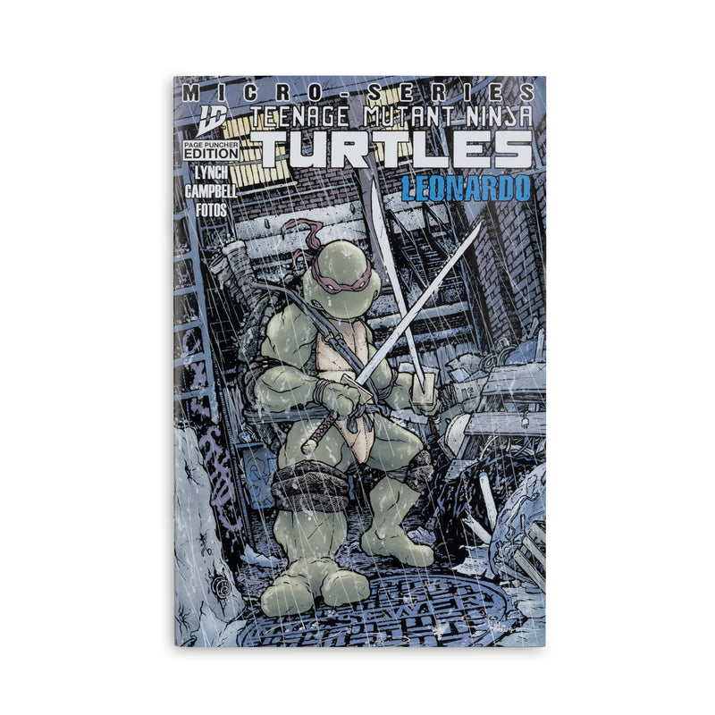 Teenage Mutant Ninja Turtles (P. Punchers) Leonardo 5 tommer actionfigur med tegneserie McFarlane Toys