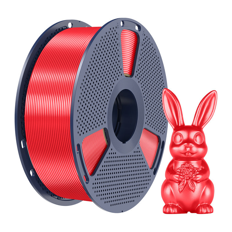 Sunlu PLA+ Silk filament (rød)