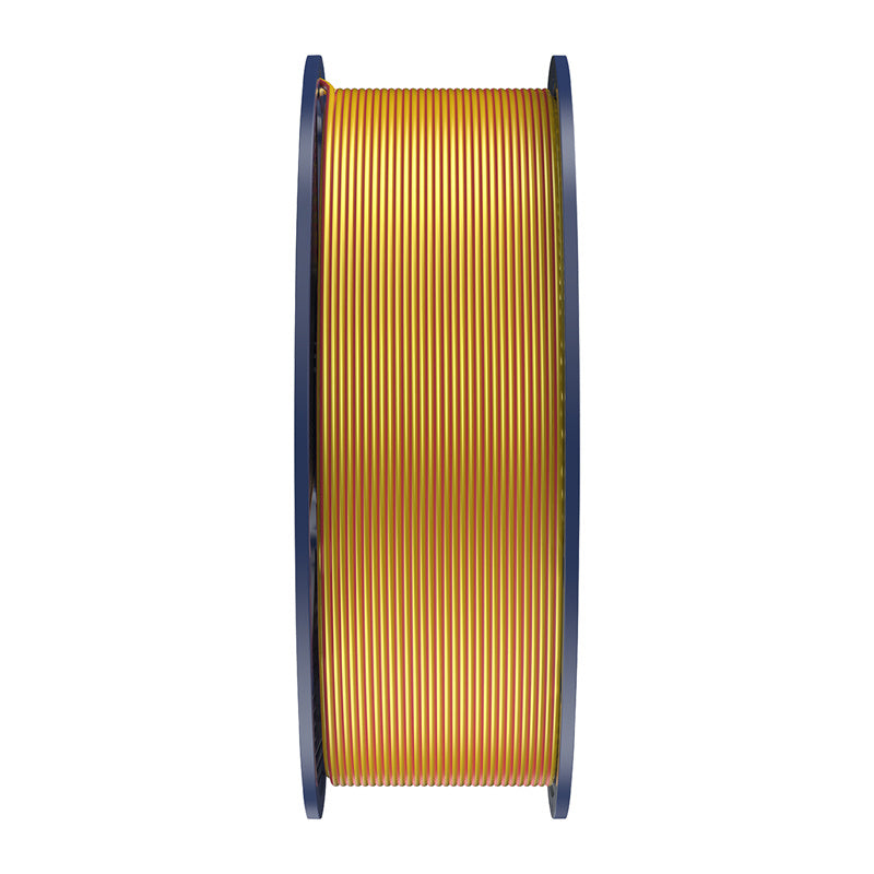 Sunlu PLA+ Silk tofarvet filament (rød og guld)