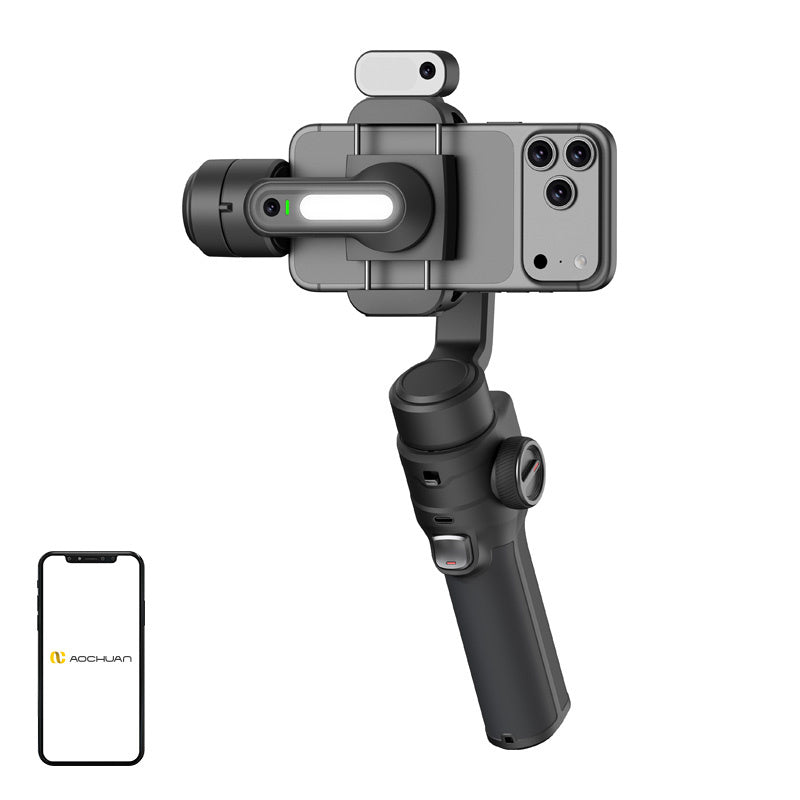 AOCHUAN S3 gimbal med AI-sensor (sort)