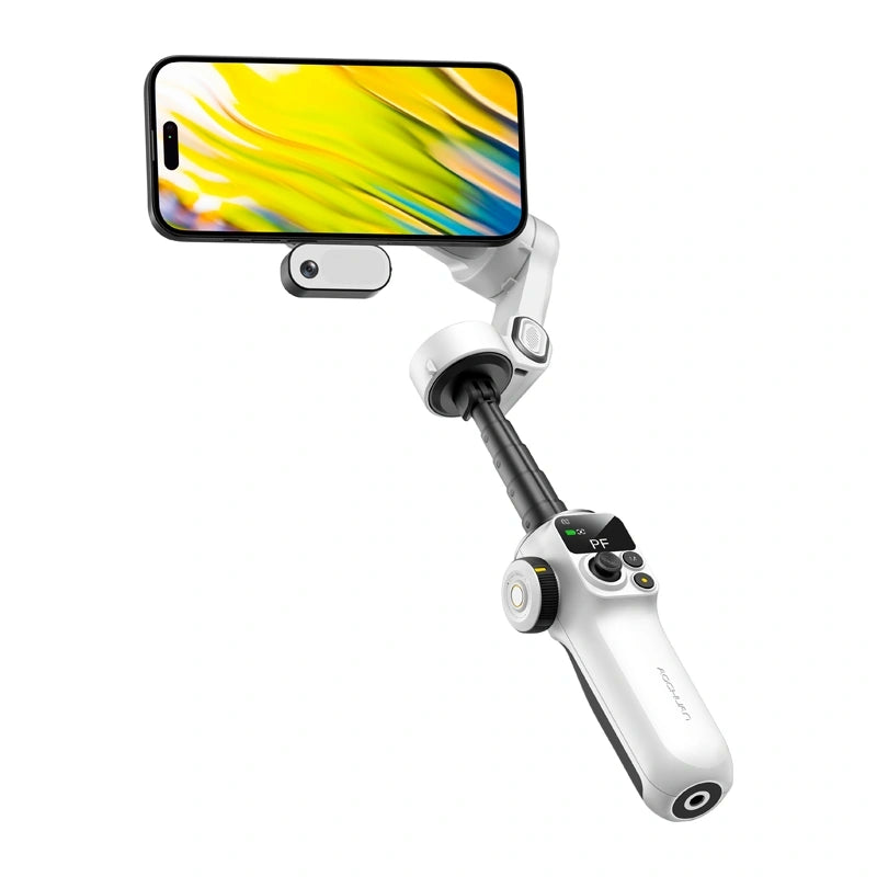 AOCHUAN P2 gimbal med AI-sensor (hvid)