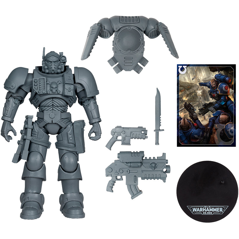 Warhammer 40,000 Lieutenant in Phobos Armour (Ultramarines) Artist Proof 7 tommer figur McFarlane Toys