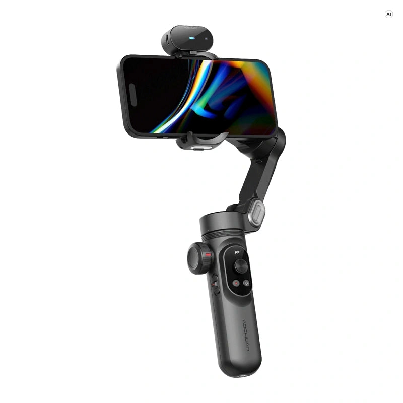 AOCHUAN X Pro gimbal med AI-sensor (sort)