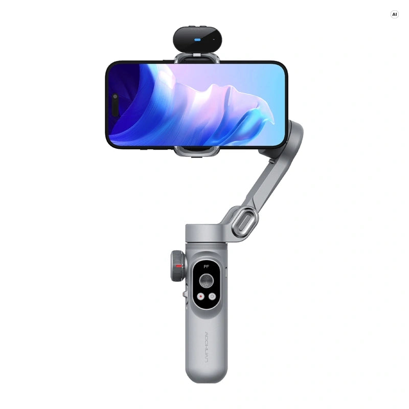 AOCHUAN X Pro gimbal med AI-sensorer (grå)