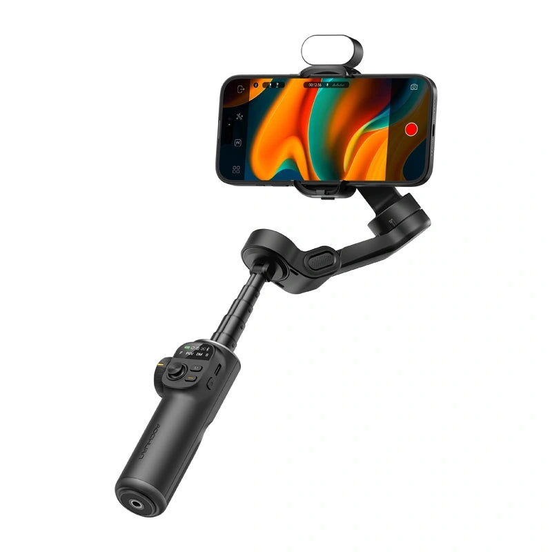 AOCHUAN X2 gimbal med RGB-lys (sort)
