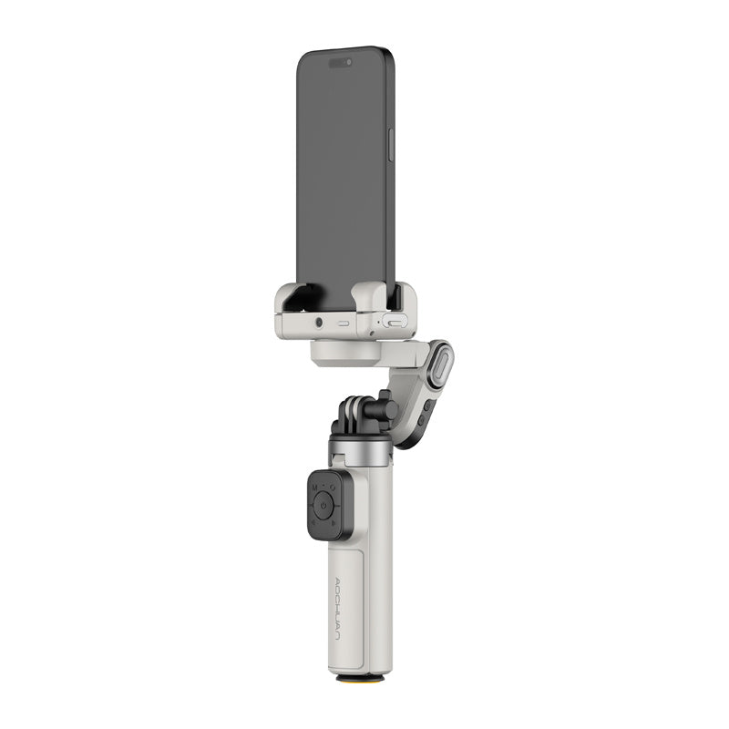 AOCHUAN M3 Pro mini-gimbal med AI-sensor (hvid)