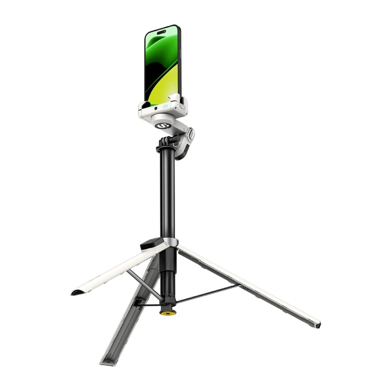 AOCHUAN M3 Pro gimbal med RGB-lys (hvid)