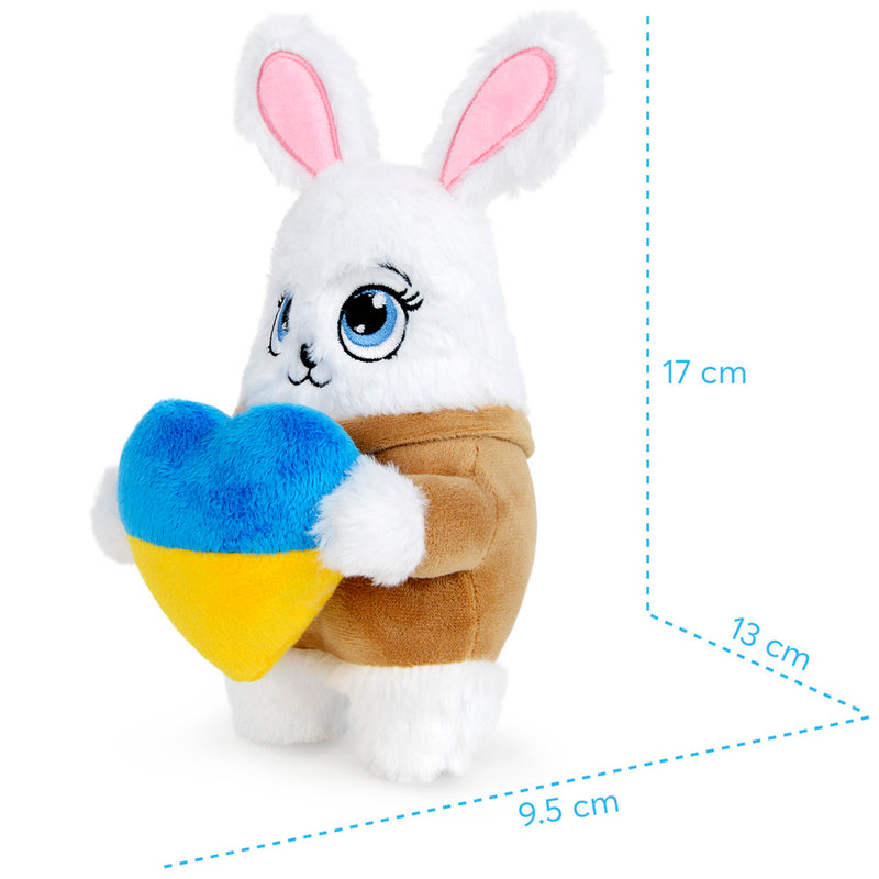 Plysdyr WP MERCHANDISE kanin Moorelka 17 cm