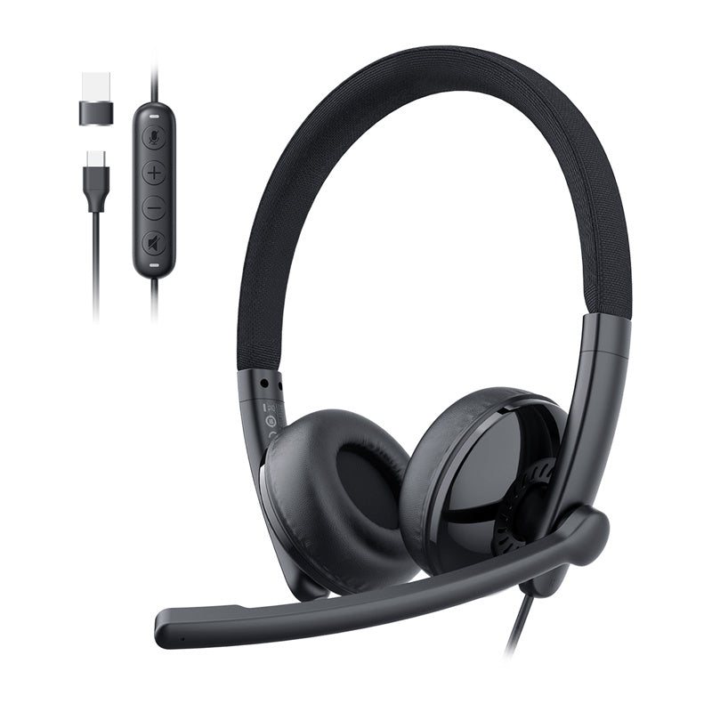 EMEET GeniusCall HS50 headset med mikrofon