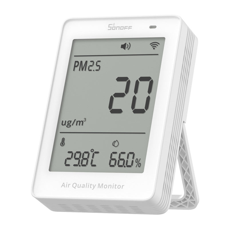 Sonoff AirGuard PM2.5 SAWF-07P WiFi-luftkvalitetsmåler med LCD