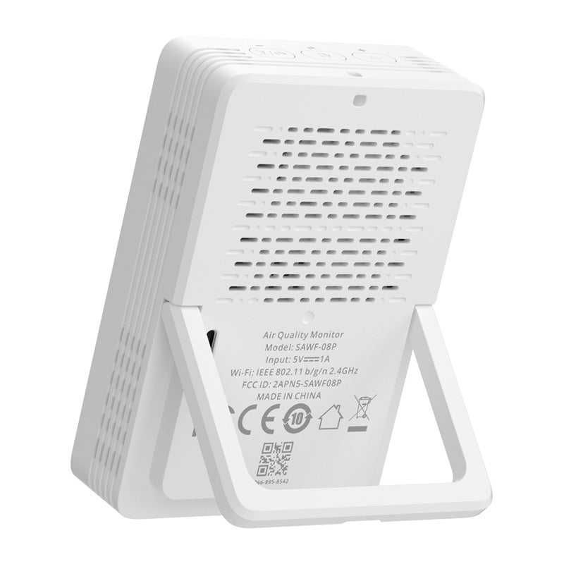 Sonoff AirGuard CO2 SAWF-08P WiFi-luftkvalitetsmåler med LCD