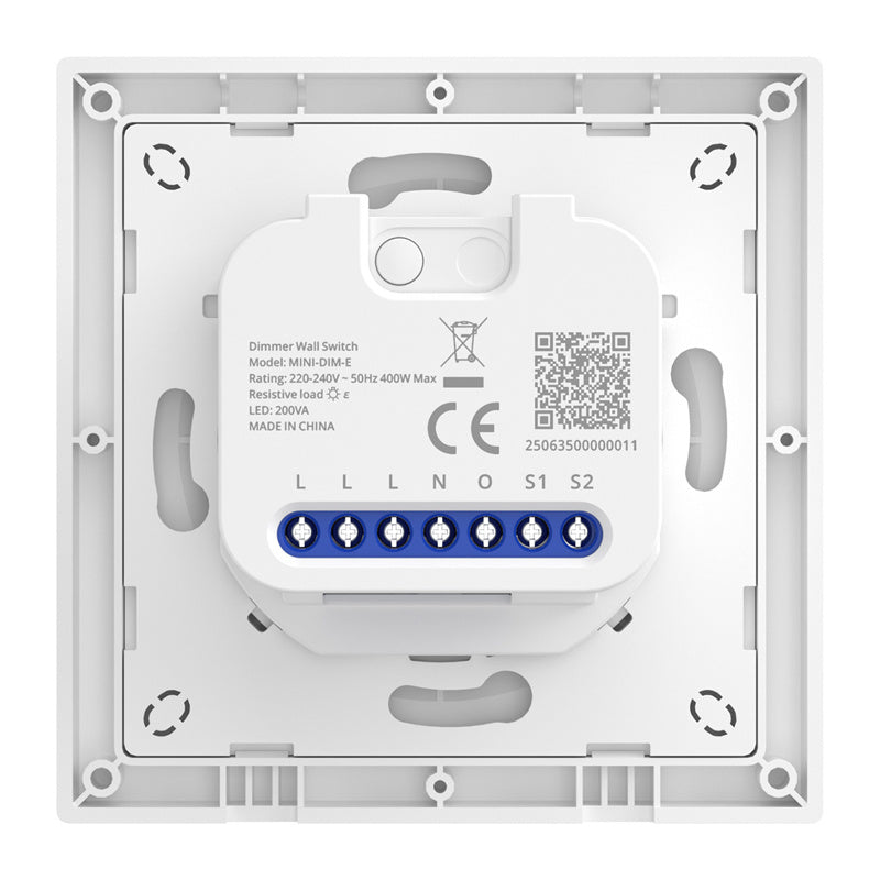 Sonoff MINI-DIM-E smart WiFi-vægkontakt/dimmer