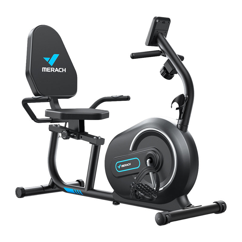 MERACH MR-S08B1-EU liggecykel (sort)