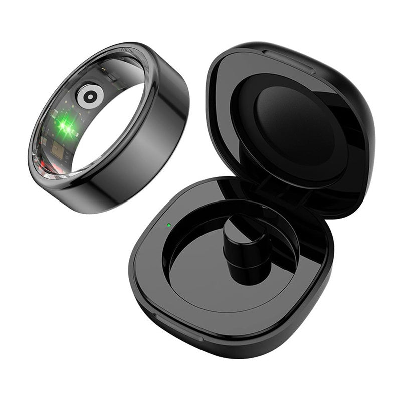COLMI R02 smartring, str. 10, 19.8 mm (sort) + ladeetui