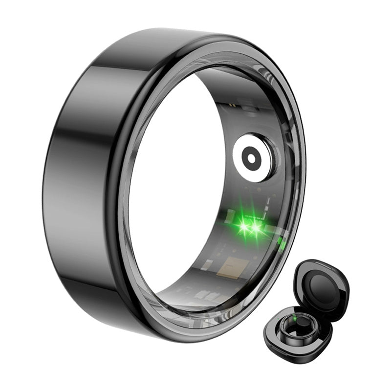 COLMI R02 smartring, str. 9, 18.9 mm (sort) + ladeetui